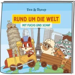 Tonie Tonies Hörfigur Rund Um Die Welt Mit Fuchs & Schaf - Osaka & Serengeti -Tonies welt 1280x1280